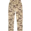 Joe's Kids' Camo Print Slim Cargo Joggers In Khaki