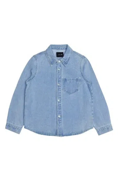 Joe's Kids' Denim Button-up Shirt In Blue