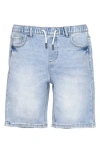Joe's Kids' Legend Denim Pull-on Shorts In Blue