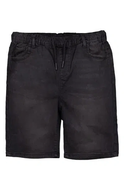 Joe's Kids' Legend Denim Pull-on Shorts In Black