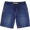 Joe's Kids' Legend Denim Pull-on Shorts In Blue