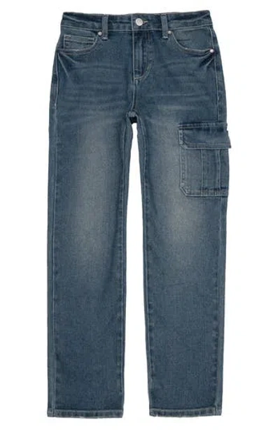 Joe's Kids' Rebel Straight Fit Jeans In Dark Wash