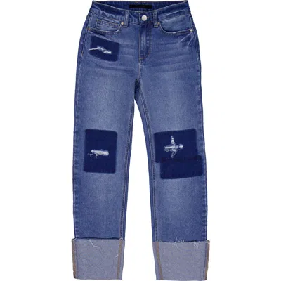 Joe's Kids' Sadie Relaxed Straight Fit Jeans In Blue
