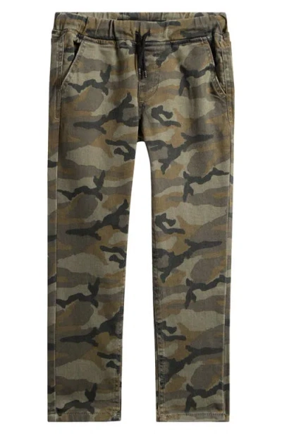 JOE'S JOE'S KIDS' SLIM FIT CAMO COTTON DRAWSTRING PANTS