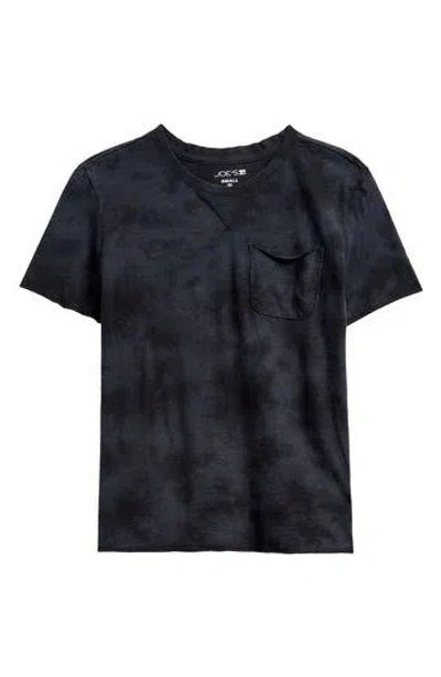 Joe's Kids' Tie Dye Pocket T-shirt In Navy