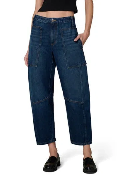 Joe's Krista Mid Rise Relaxed Barrel Jeans In Tasteful