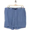 Joe's Linen Trail Shorts In Vintage Blue