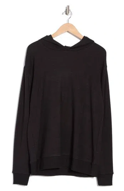 Joe's Luxe Knit Hoodie In Black