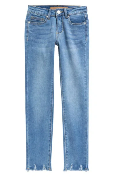 Joe's Kids'  Markie Rocker Ripped Raw Hem Skinny Jeans In French Blue