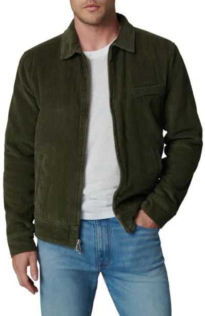 Joe's Mechanic Corduroy Jacket In Dark Olive