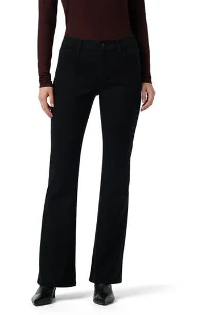 Joe's Mid Rise Bootcut Jeans In Black