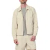 Joe's Modern Utilitarian Water Resistant Nylon Jacket In Neutral