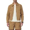 Joe's Modern Utilitarian Water Resistant Nylon Jacket In Whiskey