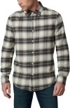 Joe's Oliver Plaid Flannel Button-up Shirt In Agave Plaid