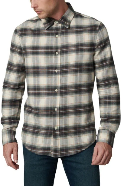Joe's Oliver Plaid Flannel Button-up Shirt In Agave Plaid