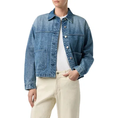 Joe's Oversized Denim Jacket In Liv