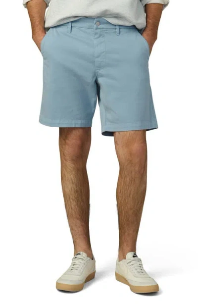 Joe's Palmer Stretch Twill Shorts In Windward Blue