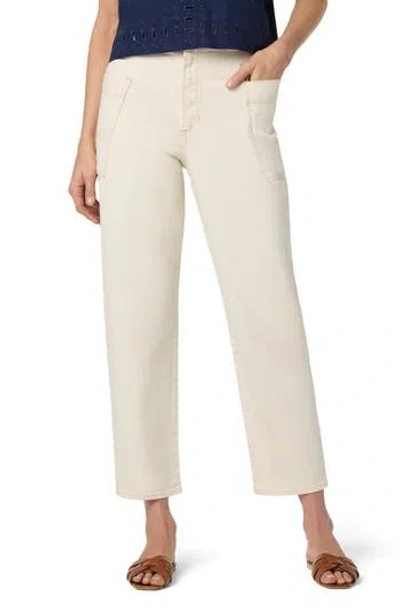 Joe's Patch Pocket High Waist Ankle Barrel Leg Jeans