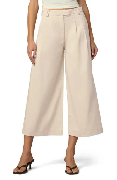 Joe's Pleated Culotte Pants In Neutral