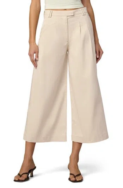 Joe's Pleated Culotte Pants In Neutral