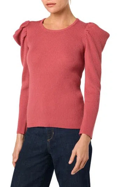 Joe's Jeans Wool & Cashmere-blend Rib Sweater In Slate Rose