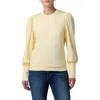 Joe's Puff Sleeve Sweatshirt In Anise Flower
