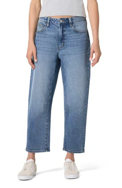 Joe's Relaxed Ankle Barrel Jeans In Blue