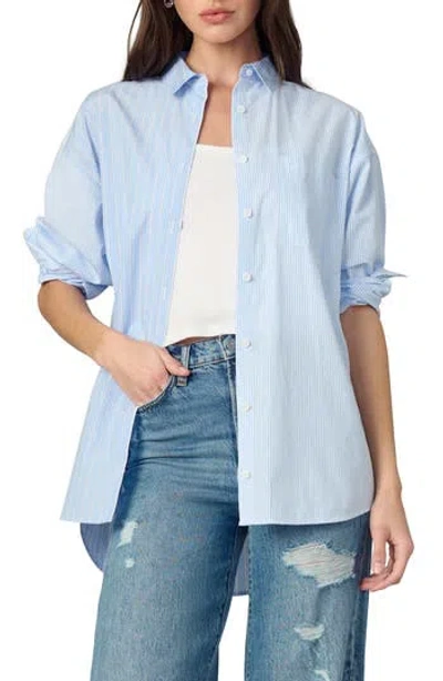 Joe's Relaxed Fit Stripe Button-down Shirt In Blue