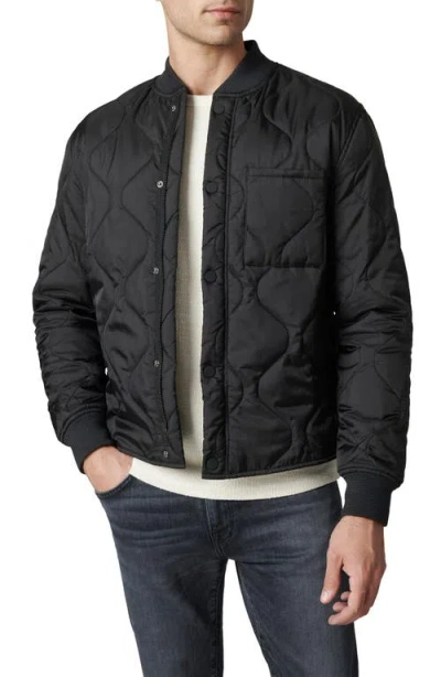 Joe's Rory Quilted Bomber Jacket In Black