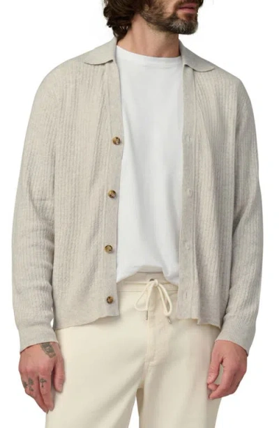 Joe's Shirt Cardigan In Gray