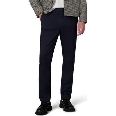 Joe's Skinny Fit Flat Front Cotton Twill Chinos In Blue