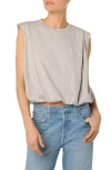 Joe's Sleeveless Knit Tank In Heather Grey