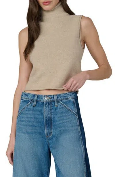 Joe's Stevie Sleeveless Wool & Yak Hair Sweater In Camel