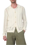 Joe's Summer Open Knit Cardigan In Brown