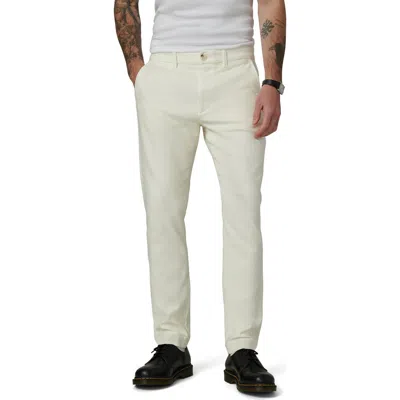 Joe's The Airsoft Tapered Chinos In Chalk