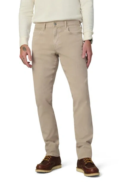 Joe's The Asher Slim Fit Five-pocket Twill Pants In Neutral
