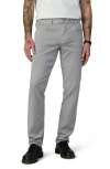 Joe's The Asher Slim Fit Five-pocket Twill Pants In Gray
