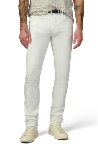 Joe's The Asher Slim Fit Twill Pants In White