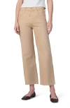 Joe's The Blake Raw Hem High Waist Ankle Wide Leg Jeans In Ginger Root
