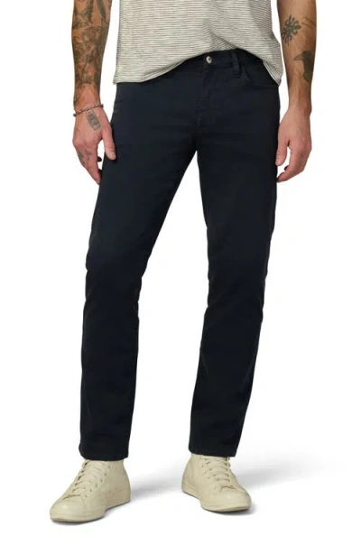 Joe's The Brixton Slim Straight Leg Twill Pants In Black