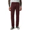 Joe's The Brixton Twill Chinos In Merlot
