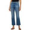 Joe's The Callie High Waist Raw Hem Crop Bootcut Jeans In Glimpse