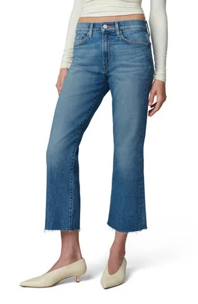 JOE'S JOE'S THE CALLIE RAW HEM CROP BOOTCUT JEANS