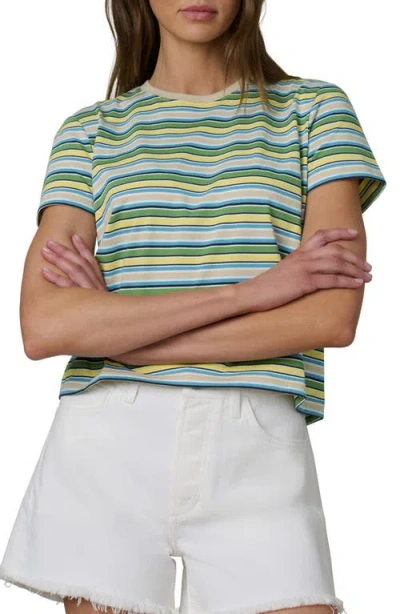 Joe's The Easy Stripe T-shirt In Green