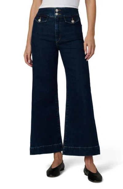 Joe's The Ellia Ankle Wide Leg Jeans In Blue