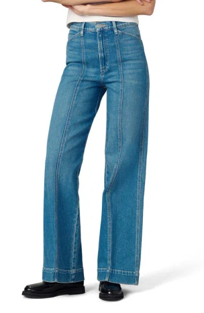 Joe's The Front Seamed Wide Leg Jeans In Biggest Fan