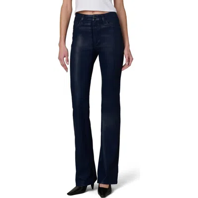Joe's The Hi Honey Curvy Coated Bootcut Jeans In Blue