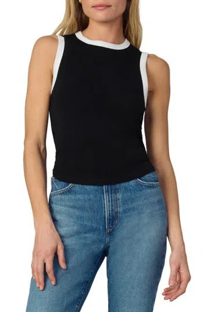 Joe's The High Neck Tank Top In Black