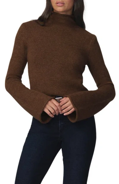 Joe's The Jane Wool & Yak Hair Turtleneck Sweater In Brown