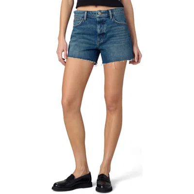 Joe's The Jessie Raw Hem Relaxed Denim Shorts In Bad Apple